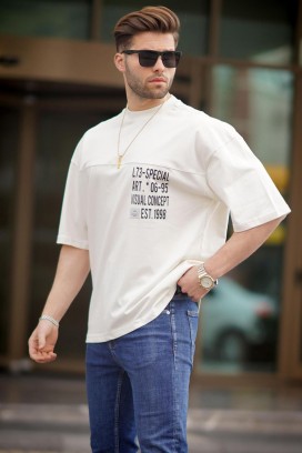 tricou bărbați MARTILZO ECRU