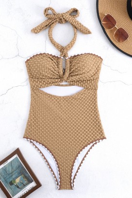 costum de baie întreg LIOHENA BEIGE