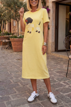 rochie BELIOLA YELLOW