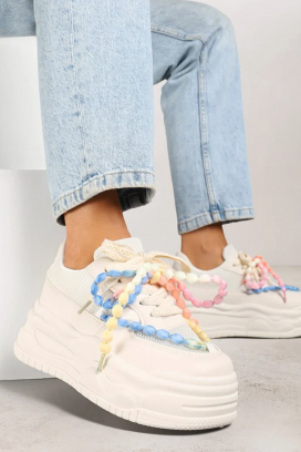 teniși damă MOLENZA ECRU