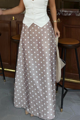 fustă MOLARZA BEIGE