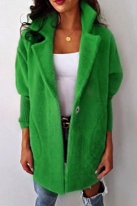 cardigan LIORMEA GREEN