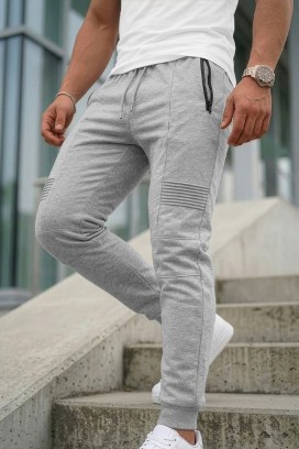 pantaloni sport pentru bărbați, cu croială confortabilă ICARDI GREY